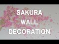 kimie gangiの壁面掲示 「満開の桜」 SAKURA wall decoration