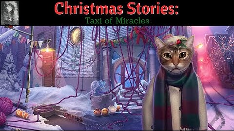 🎄A cozy Christmas hidden object game | Christmas Stories: Taxi of Miracles Bonus (No commentary)