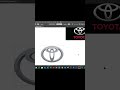 Toyota Logo Vector Design