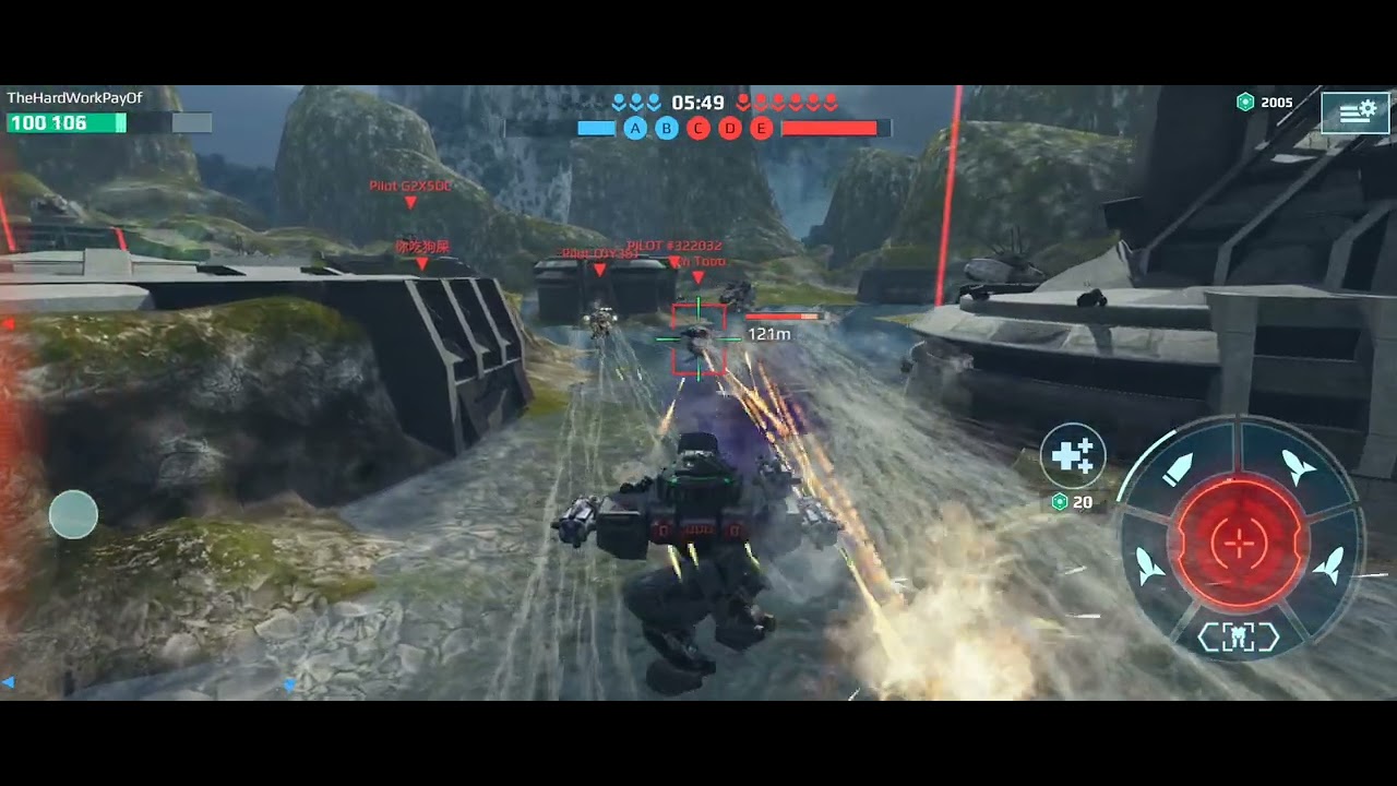 classic war robots speed hackers - YouTube