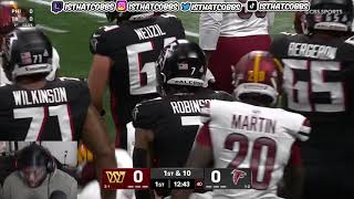 BOUNCEBACK DUB!!!! Washington Commanders vs Atlanta Falcons Game Highlights | 2025 NFL Season Week 4