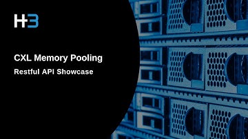 CXL Memory Pooling: Restful API Showcase