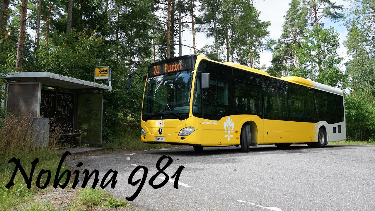 📼 Mercedes-Benz Citaro C2 LE Ü / O530 LE | Nobina 981 (ZF)