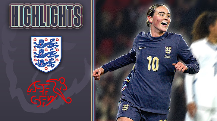 Lionesses End 2024 With A Win! | England v Switzerland | Highlights