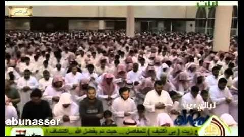 سورة الليل للشيخ ناصر القطامي رمضان 1433 رائعه