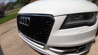 My new Grill for my Audi S7 by Weekend Warranty 4,803 views 3 years ago 10 minutes, 26 seconds