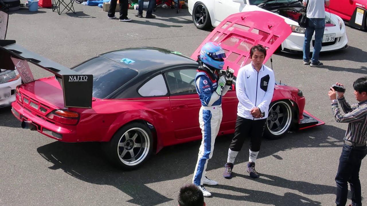 ナイトー自動車販売s15の阪口良平選手インプレッションインタビュー Youtube