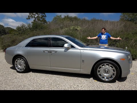 Rolls-Royce Ghost - это безумно люксовый и «доступный» Rolls