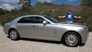Rolls-Royce Ghost - это безумно люксовый и «доступный» Rolls