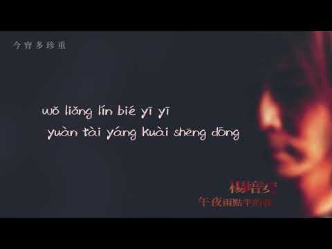 【Official Audio Lyrics Video】楊培安Yáng Péi An《午夜兩點半的我》〈今宵多珍重Jīn Xiāo Duō Zhēn Zhòng〉官方動態歌詞版MV