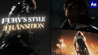 Fury's style Transition Tutorial // After effects tutorial