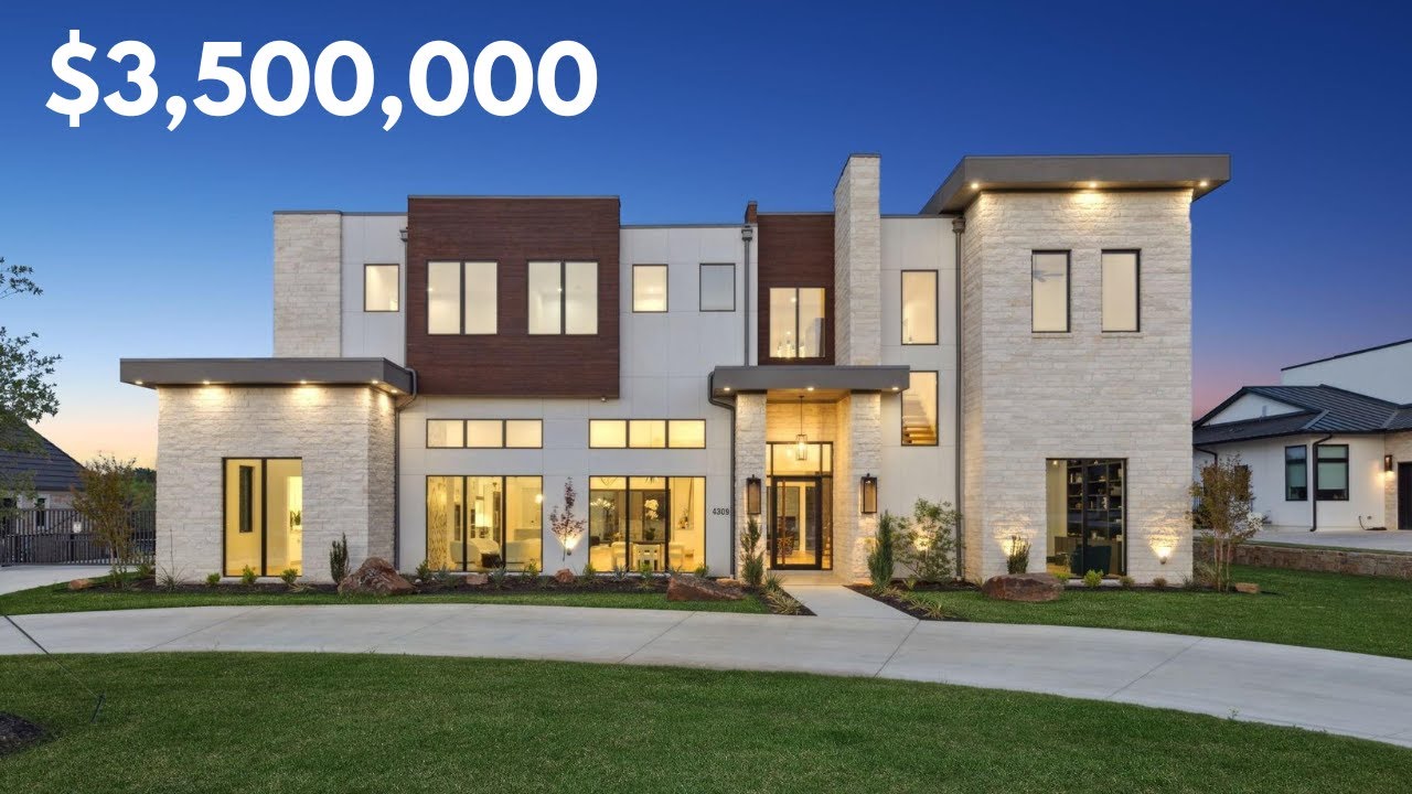 Экскурсия по роскошному дому стоимостью 3,5 миллиона долларов в Саутлейке, Техас | С Юнесом Муфлехом