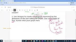 Use Desmos to make Histograms and Box Plots