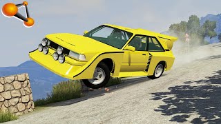 BeamNG.drive - Crazy Rally At High Speed
