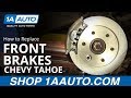 How to Replace Front Brakes 1995-2000 Chevy Tahoe