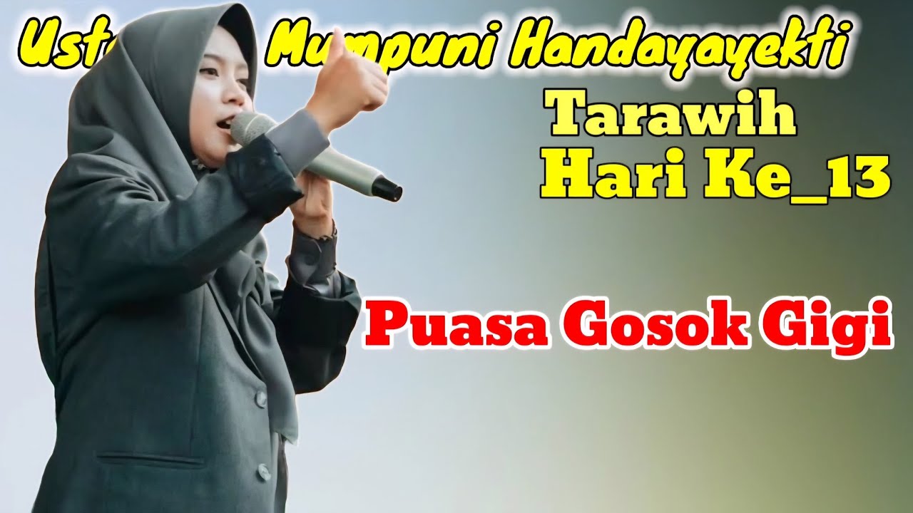 Live Pengajian Lucu Terbaru Ustadzah Mumpuni Handayayekti di Magelang // Puasa Gosok Gigi 