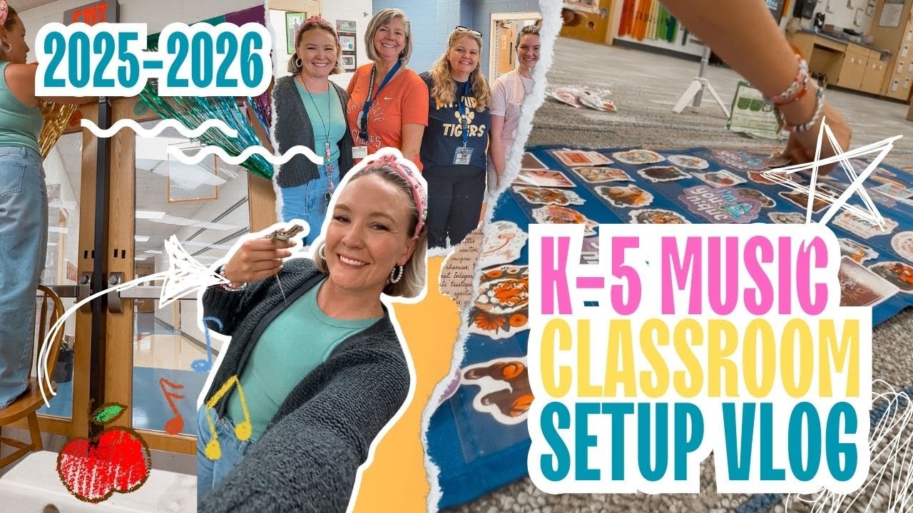 Elementary Music Classroom Setup | Classroom Tour 2025 🎶 - YouTube