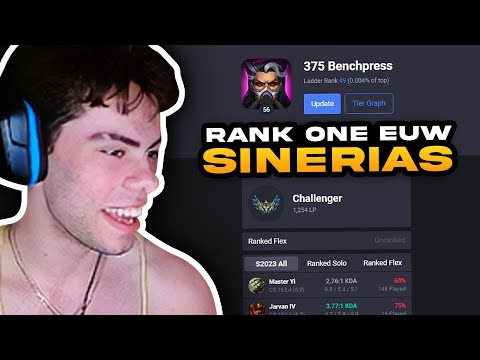 Hick ligning lettelse I FOUND THE RANK #1 EUW PLAYING ON NA! - YouTube