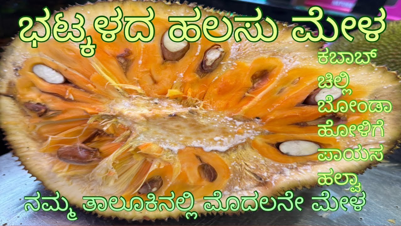 ಭಟ್ಕಳದ ಹಲಸು ಮೇಳ ❤️ halasumela in bhatkala,first time in Bhatkal,please do like,share,comment,watch