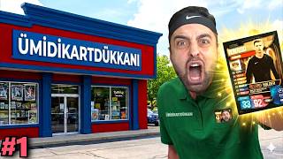 KENDİ FUTBOL KARTI DÜKKANIMI AÇTIM 😱 HEM AÇIYORUM ! HEM SATIYORUM ! Sports Card Shop Simulator #1