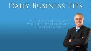 Daily Business Tips - Space Optimization