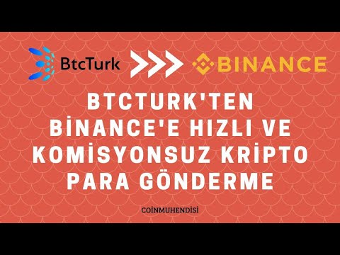 Btctürk&#39; ten Binance Para Transferi