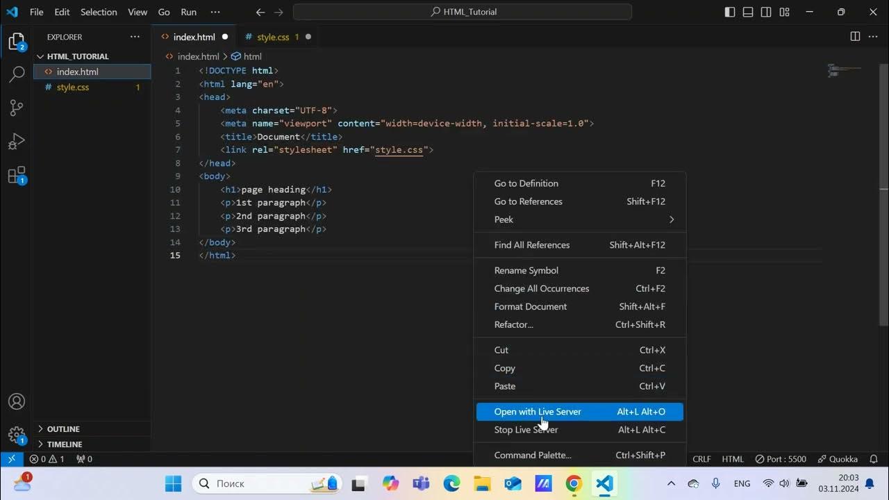 Introduction to CSS | Address to CSS, Properties - YouTube