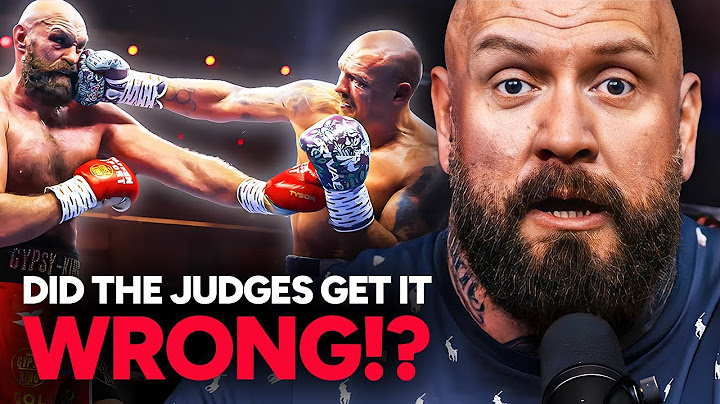 Fury’s ’Robbery’ EXPOSED - Live Scoring Usyk vs Fury 2