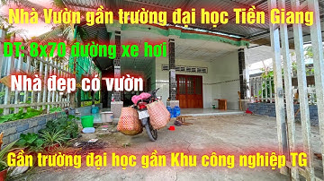 Bán Nhà Vườn Nghĩ Dưỡng, Đường Xe Hơi 600m2 Gần Trường Đại Học Tiền Giang, Giá Cực Rẻ