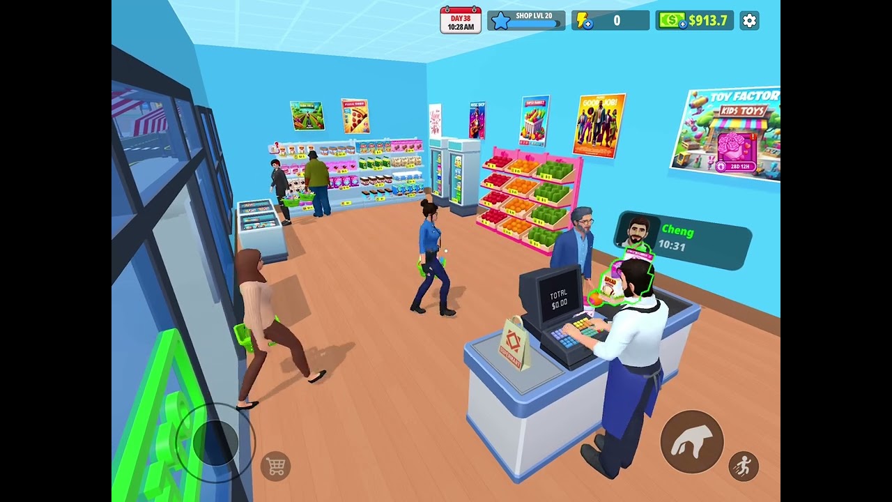 My Supermarket Simulator Gameplay/Walkthrough 