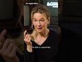 Renee Zellweger on what's the best thing about being Bridget Jones