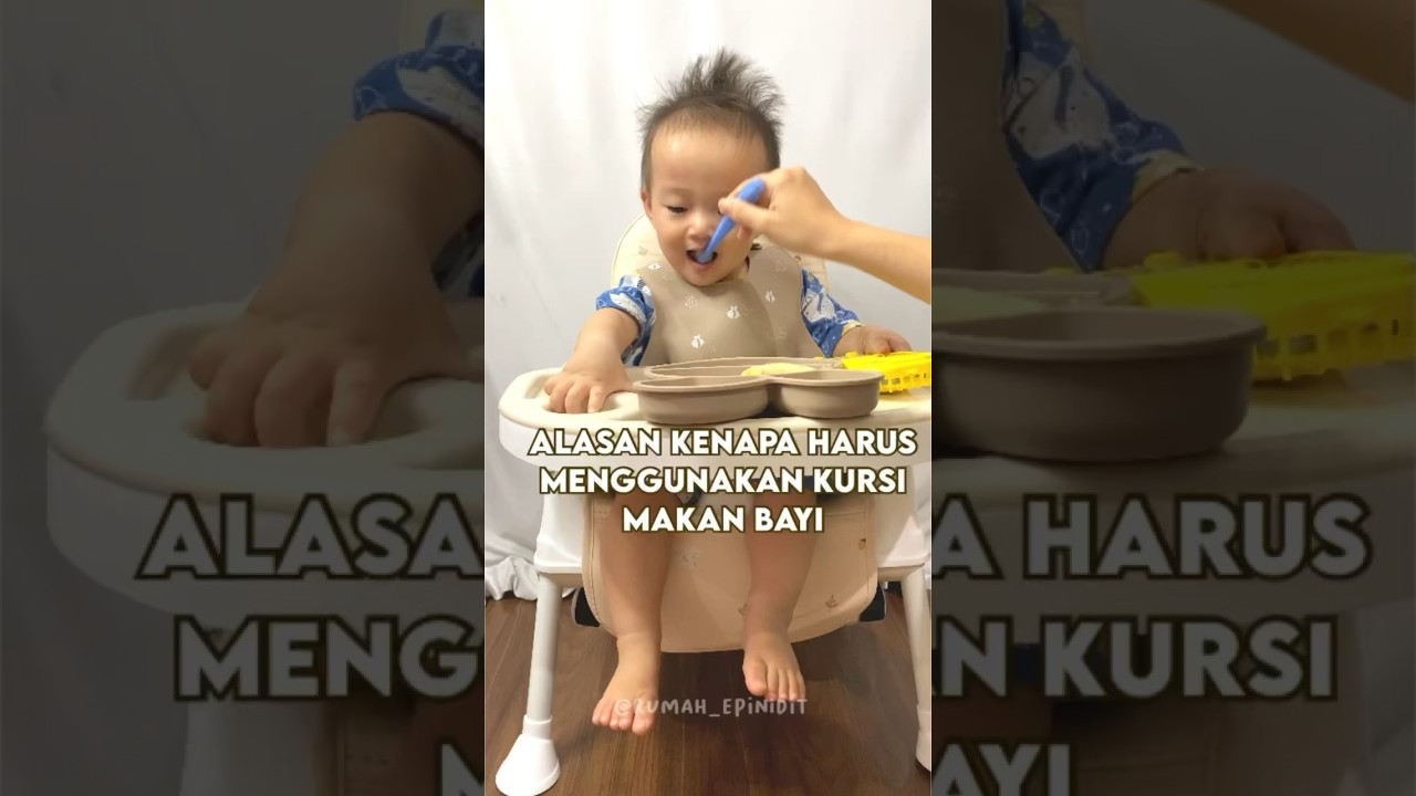 Alasan menggunakan kursi makan bayi | k chair sugarbaby 6 in 1 multifungsi