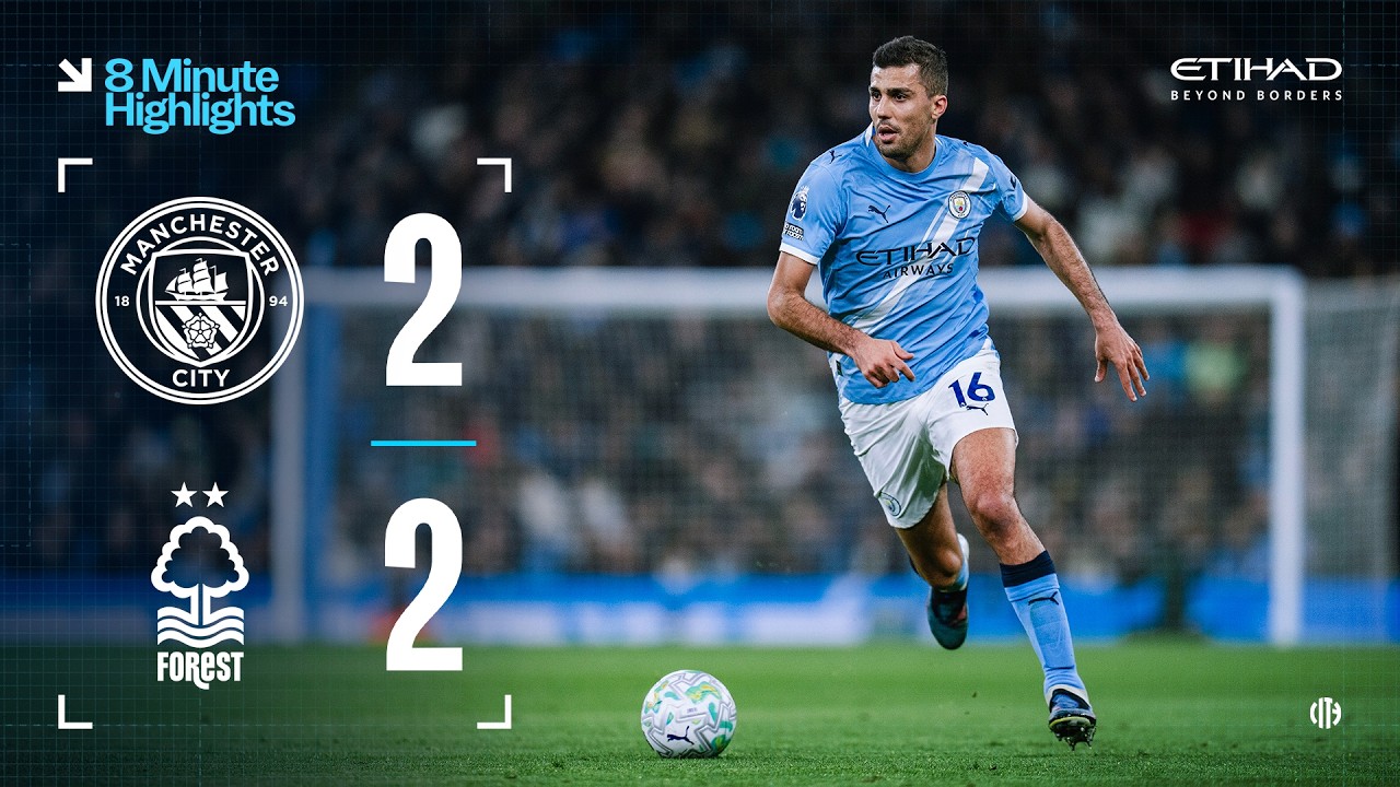 EXTENDED HIGHLIGHTS | Man City 2-2 Nottingham Forest | Semenyo & Rodri goals in frustrating draw!
