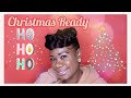 Easy Holiday Hair Tutorial // Simple Braided Updo // Protective Style