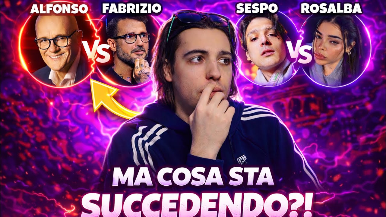 GRENBAUD PARLA DELLE VICENDE SESPO/ROSALBA E CORONA/SIGNORINI!!😨🎪