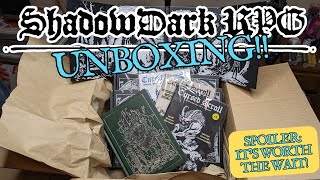 Unboxing the Shadowdark RPG Crawling Group Reward!!!