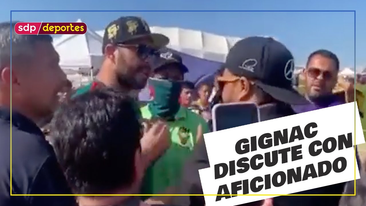 Andr Pierre Gignac Es Captado Discutiendo Con Fan Que Le Pidi Foto