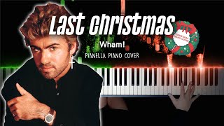 Wham! - Last Christmas | Christmas Piano Cover by Pianella Piano Resimi