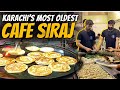 Indian breakfast in old karachi  cafe siraj  pakistani food