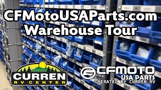 Warehouse Tour - Curren RV / CFMotoUSAParts.com