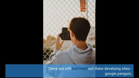 What does disavow links mean?