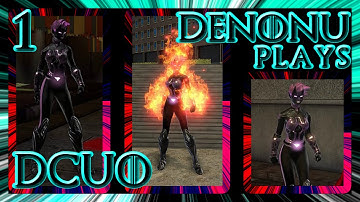 DCUO Coop Hero Playthrough Part 1 Saving Supergirl - (Denonu Plays) | Denonu Does Gaming