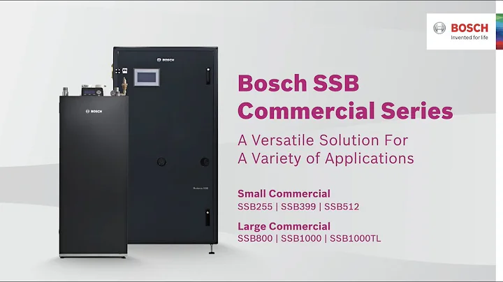 Bosch Commercial SSB Series - Overview