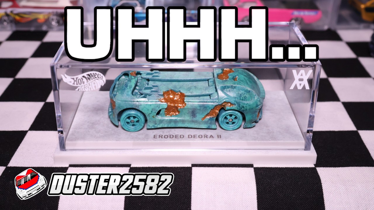 Hot Wheels x Daniel Arsham Eroded Deora II Review - YouTube