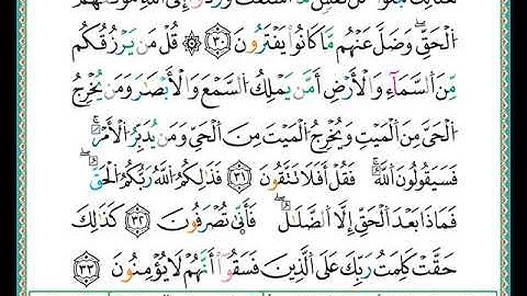 ختمة مصحف التجويد برواية الدوري الصفحة رقم  212