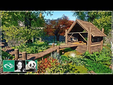 🐼 Habitat pandy červenej | Rýchlosť zostavovania | Planet Zoo | Meilin Zoo | Ep. 4