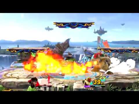 鬼畜amiiboとガチタイマン　第316回　スネーク vs クッパ