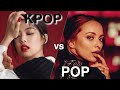 KPOP vs POP with the same titles