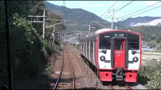 【4K前面展望】JR鹿児島本線　821系普通　熊本→大牟田