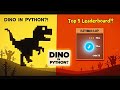 Python Chrome Dino Clone With Power-Ups + Leaderboard! 🦖🔥
